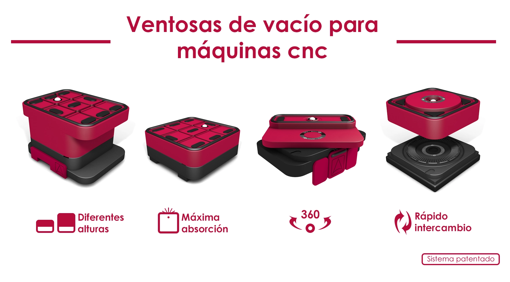 Beneficios de las ventosas de vacío de Vacuum-CNC